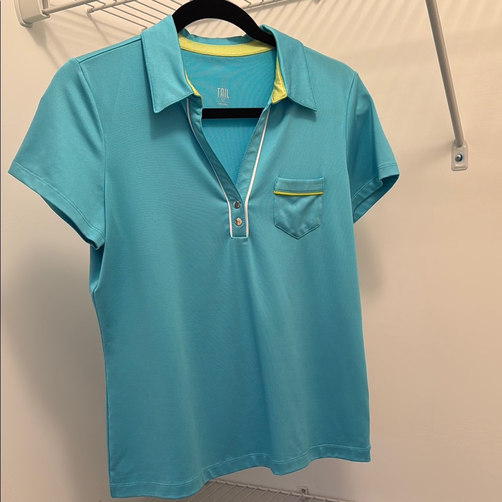 Tail Women's Blue Polo Shirt